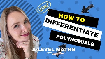 How to Differentiate Polynomials! Edexcel, AQA, OCR, WJEC