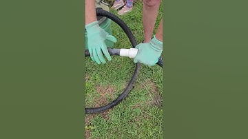 How to empty a pool really fast!