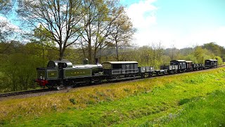 Severn Valley Railway Spring Steam Gala 19 April 2024 in 4k