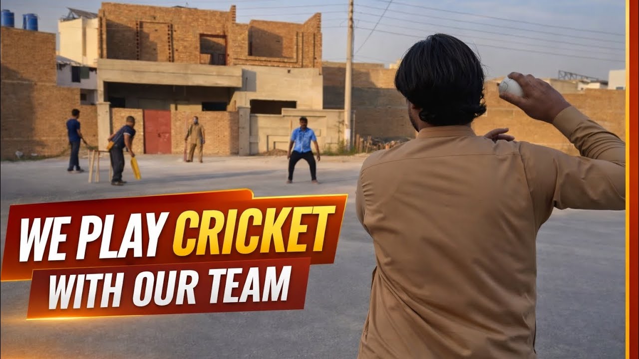 Aj Humne Apne doston ke sath Cricket Kheli | Gang Of Four Vlogs | #foryou #funny #gangoffour 