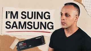 Samsung's SSD warranty policy scammed me so I'm taking them to court. 