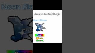 Grow A Garden 2 Logic - Moon Bloom vs Mushroom #growagarden2 #shorts