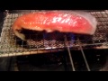 鮭の網焼き　100均の魚焼き器　ダイソーで200円　かなりつかえる