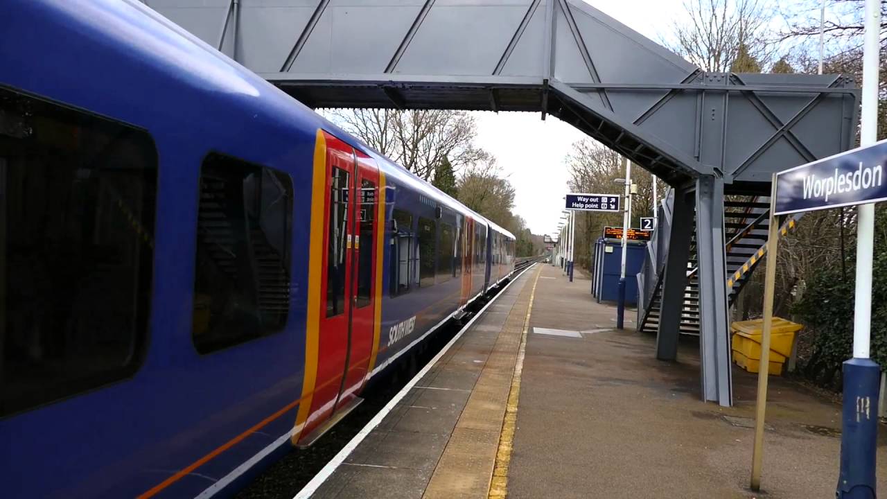 South West Trains And Announcements At Worplesdon 8 April 2016 YouTube
