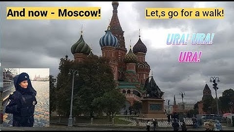 Moscow, Red Square, Lobnoye Mesto, St.Basil