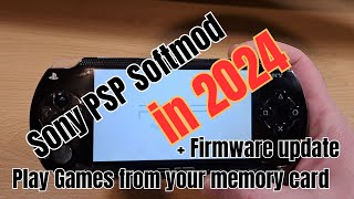 Softmodding a Sony PSP Handheld Games Console in 2024 - Is it really that easy? screenshot 4
