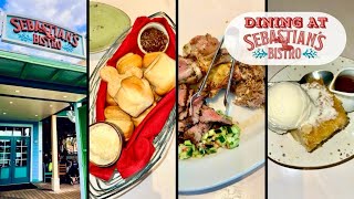 Sebastian's Bistro Dining Review at Caribbean Beach Resort! | Disney World Dining Experience 🍽️✨