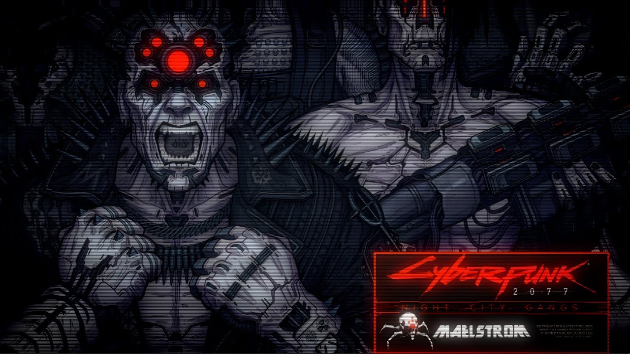 Cyberpunk maelstrom logo фото 15