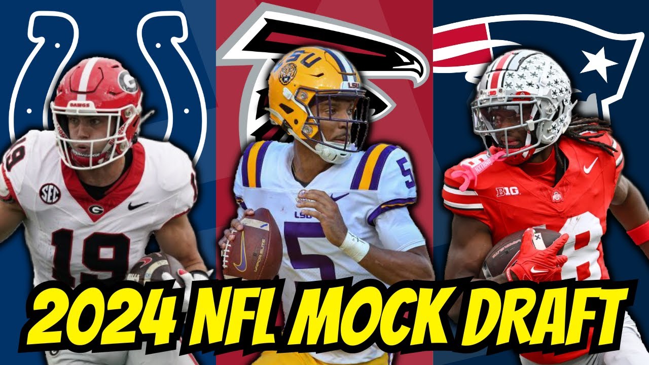 2024 NFL Mock Draft 7 FIRST ROUND WRs?? YouTube