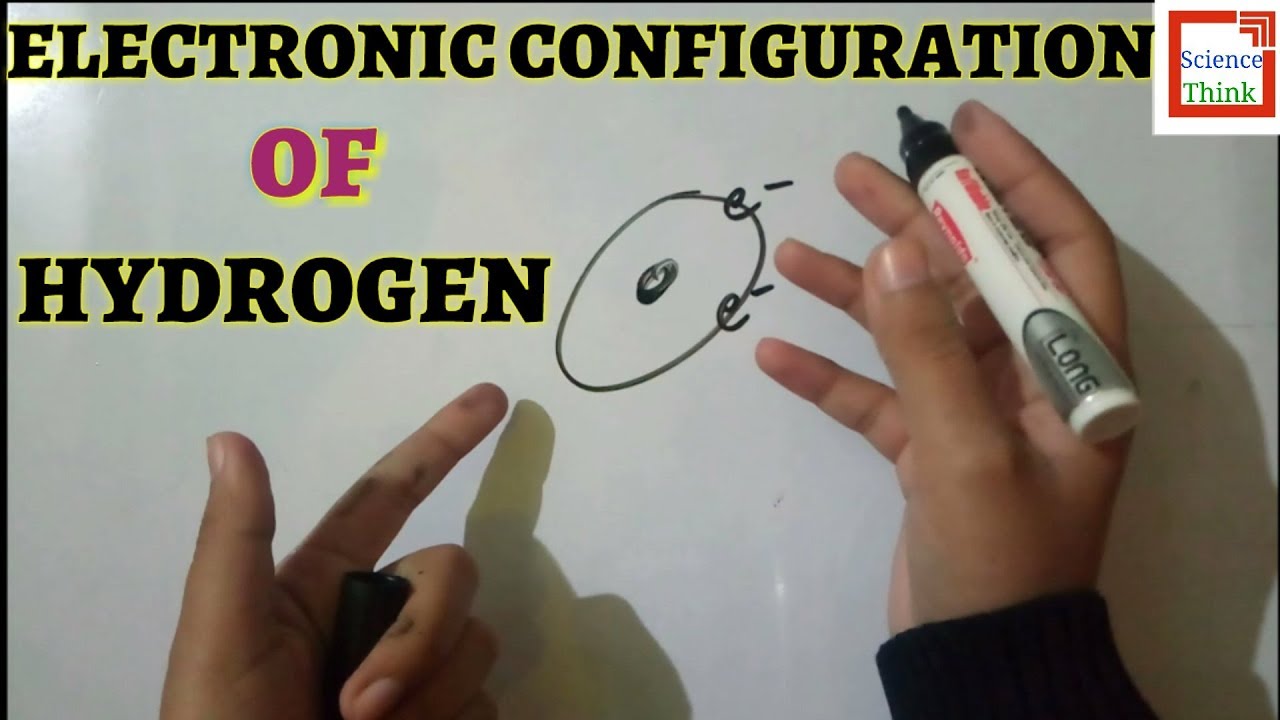 Electronic Configuration Of Hydrogen Atom Science Think Youtube