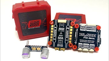 Rush Blade Stack - 50A ESC + F7 DJI Flight controller and Filtration system for quadcopter drone