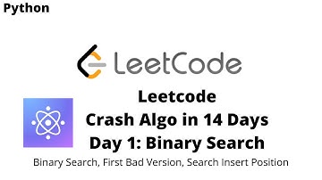 Let Leetcode (Algorithm I: Binary Search)