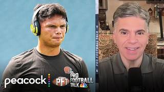 Kenny Pickett, Dillon Gabriel or Shedeur Sanders to be Browns QB2 | Pro Football Talk | NFL on NBC