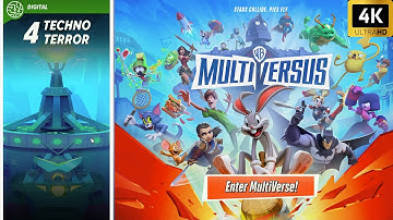 TECHNO TERROR | MULTIVERSUS Gameplay Walkthrough FULL GAME [4K 60FPS PC] - No Commentary