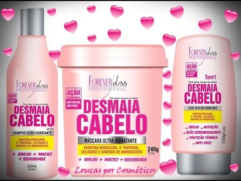 DESMAIA CABELO FOREVER LISS - YouTube