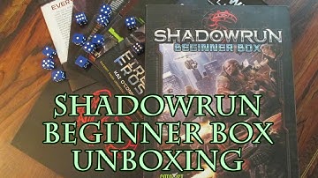 Shadowrun Beginner Box Unboxing