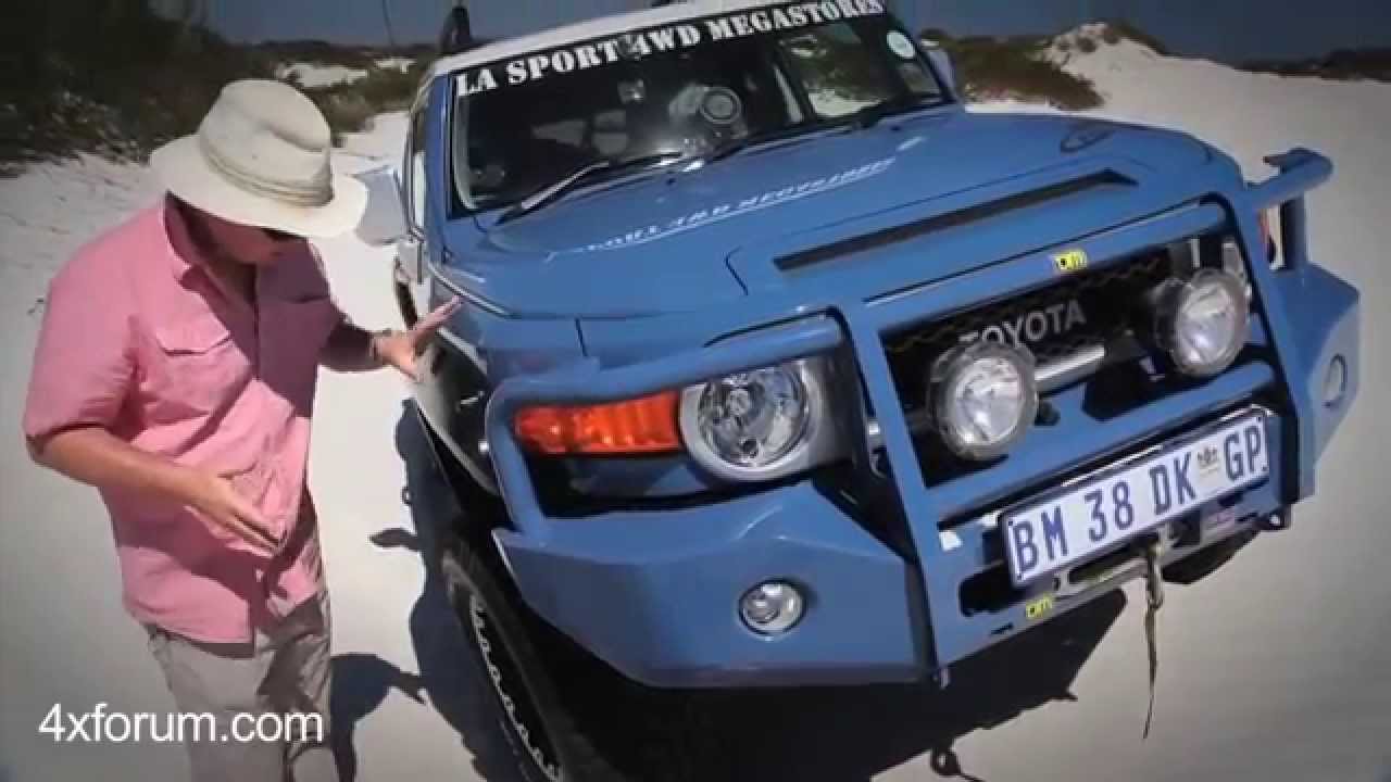 Toyota Land Cruiser Fj Desert Test Youtube