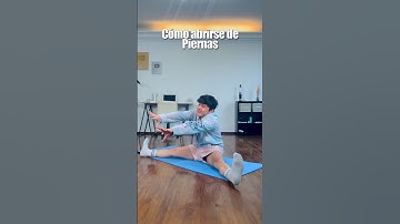 Cómo hacer el SPLIT lateral MUY FÁCIL 😱 #tutorial #spagat