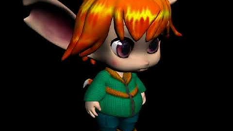 Game Character Idle Cycle Test