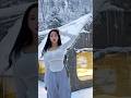 ❄️Camping in Heavy Snow Storm with 2-Room Inflatable Tent