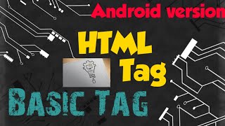 HTML ANDROID VERSION TUTORIAL : 02