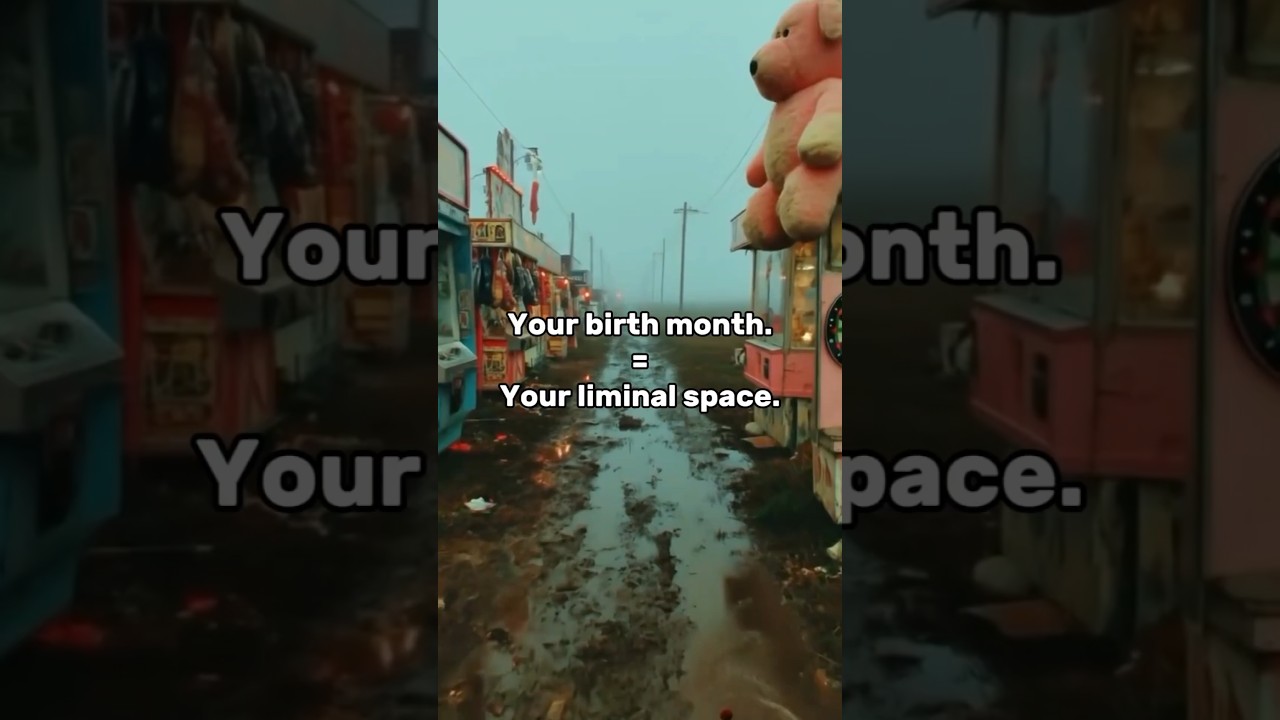 YOUR BIRTH MONTH = YOUR LIMINAL SPACE