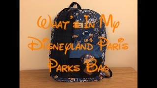 What's In My Disneyland Paris Parks Bag? screenshot 4