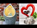 Awesome Top 2 Indoor Unique Indoor Waterfall Fountains | DIY Best Cemented Waterfall Fountains