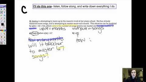 Function Notation Context
