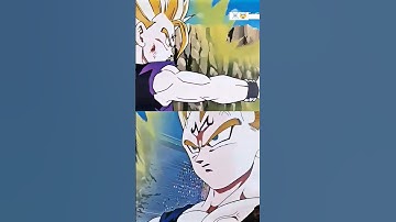Gohan SSJ2 x Goku SSJ2 reference☠️🤯 #anime #dragonball #goku #dragonballz #dragonballsuper #shorts