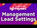 Lead Settings | AGENCY MANAGEMENT SYSTEM