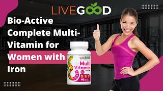 BIOACTIVE COMPLETE MULTIVITAMIN FOR WOMEN WITH IRON