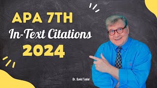 APA 7th In-Text Citations (2023) - Quick APA Formats