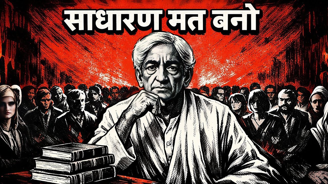 Krishnamurti’s Brutal Truth: Be So Disciplined People Call You Crazy | Life Changing Speech