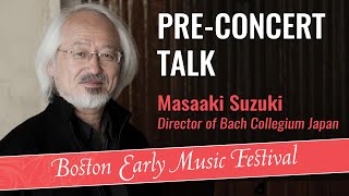 2022–2023 Season | Bach Collegium Japan Pre-Concert Talk