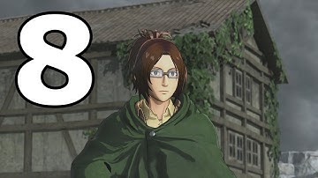 Attack On Titan English Walkthrough Part 8 - No Commentary Playthrough (PS4)
