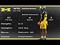 Michigan cb will johnson freshman highlights