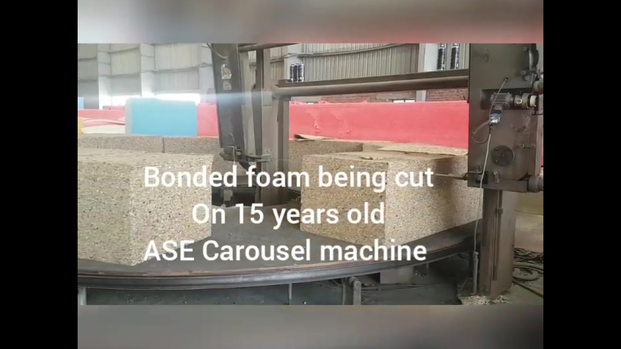 The Best machine for cutting Bonded Foam by AS Enterprises Delhi India