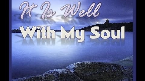 ♫ "It is Well With my Soul" ❖ Wintley Phipps ♫