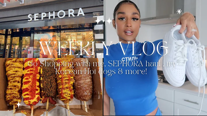 WEEKLY VLOG | GENDER REVEAL, SHOPPING TRIP, SEPHOR...