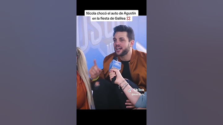 Nicola choca el auto de Agustín