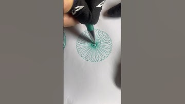 Spirograph #art #spirographdrawing #kineticart #kinetic #spirograph #mandala #kineticinstallation