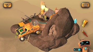 Tiny Robots Recharged, Walkthrough gameplay LEVEL 4 | Truck Trouble