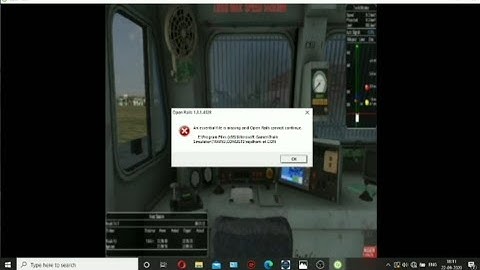 How to create missing consists in activity | open rails | msts |