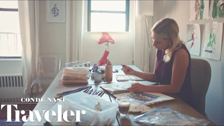 The Art and Inspiration Behind @TravelWriteDraw Il...