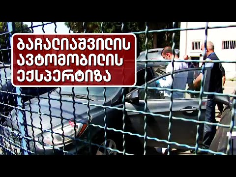თამარ ბაჩალიაშვილის ავტომობილის ექსპერტიზა ჩაუტარდა