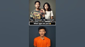 Are You an Introvert or an Extrovert? Find Out Now!🤔