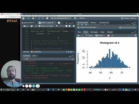 Видео: Что такое график плотности в R?