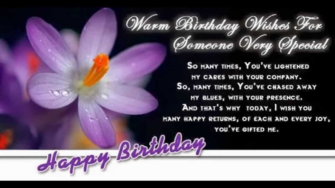 Birthday Quotes And Greetings Images Youtube