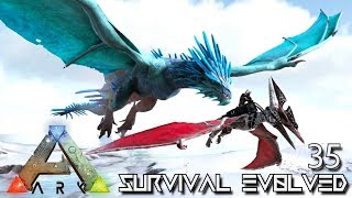 ARK: SURVIVAL EVOLVED: ALPHA ICE WYVERN GIGA & OMEGA MEGAPITHECUS E35 !!! ARK EXTINCTION CORE MOD